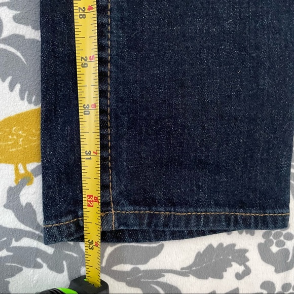 Hudson Dark Wash Straight Leg Jeans EUC Size 28 - Picture 3 of 7